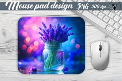Mouse Pad | Flowers in glass jar Product Image 1