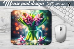 Mouse Pad | Flowers in glass jar Product Image 1