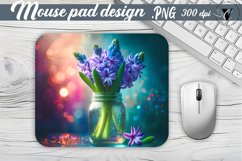 Mouse Pad | Flowers in glass jar Product Image 1