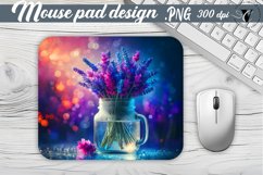Mouse Pad | Flowers in glass jar Product Image 1