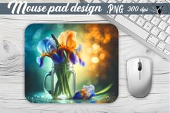 Mouse Pad | Flowers in glass jar Product Image 1