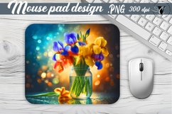Mouse Pad | Flowers in glass jar Product Image 1