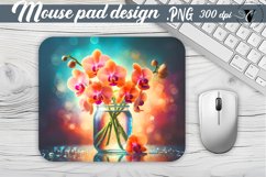 Mouse Pad | Flowers in glass jar Product Image 1