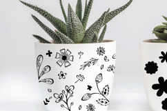 Flowers &amp; Leaves | Hand Drawn Wild Flower, Nature, Plants Product Image 7