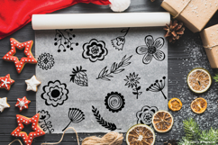 Flowers &amp; Leaves | Hand Drawn Wild Flower, Nature, Plants Product Image 8