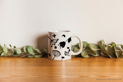 Flowers &amp; Leaves | Hand Drawn Wild Flower, Nature, Plants Product Image 5