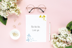 Colored Wild Flowers &amp; Leaves | Hand Drawn Nature, Plants Product Image 5