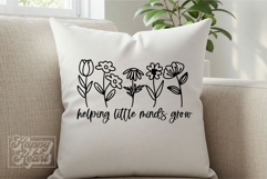 Helping Little Minds Grow SVG PNG - Kindergarten Teacher Product Image 6