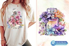 Flowers Perfume Bottle Clipart Bundle Product Image 2