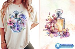 Flowers Perfume Bottle Clipart Bundle Product Image 4