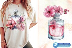 Flowers Perfume Bottle Clipart Bundle Product Image 3