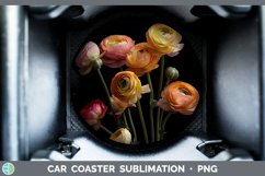 GorgeousFlowers Car Coaster design.