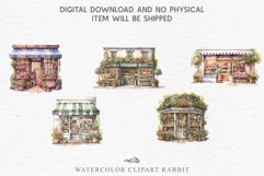 Flowers Shop Floral Storefront Clipart PNG Scrapbooking Art Watercolor Transparent wedding invitation shirt designs sublimation printable bloom architecture