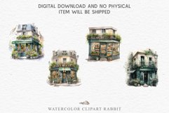 Flowers Shop Floral Storefront Clipart PNG Scrapbooking Art Watercolor Transparent wedding invitation shirt designs sublimation printable bloom architecture