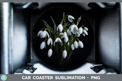 GorgeousFlowers Car Coaster design.