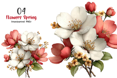 Flowers Spring Clipart Product Image 1
