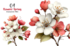 Flowers Spring Clipart Product Image 1