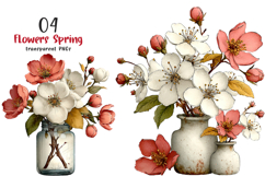 Flowers Spring Clipart Product Image 1