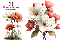 Flowers Spring Clipart Product Image 1