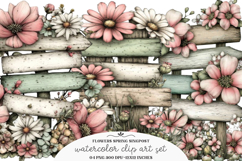 Flowers Spring Singpost Clipart - Flowers Spring Png Product Image 1