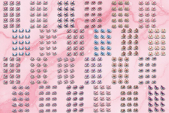 Floral Stickers | Flowers Sticker | Elegant Flowers PNG Product Image 5