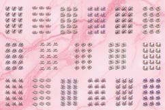 Floral Stickers | Flowers Sticker | Elegant Flowers PNG Product Image 6