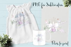 Flowers sublimation Design for printing
