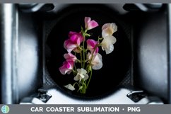 GorgeousFlowers Car Coaster design.