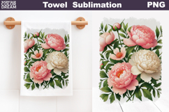 Floral Towel Sublimation Bundle | Wildflowers Kitchen Towel Product Image 13