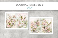 Floral Printable Sheets, junk journal, ATC Card Product Image 4