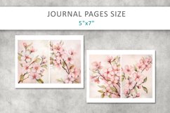Floral Tree Branch Printable Sheets, Floral Page Kit Product Image 4