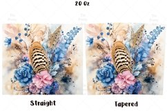 Tumbler Sublimation flowers 20 oz tumbler wrap Png 
