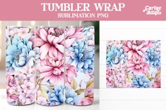 Flowers Tumbler Wrap