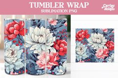 Flowers Tumbler Wrap