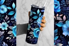 Flowers Tumbler Wrap, 20 oz tumbler wrap, Flowers png, Flowers Tumbler Wrap