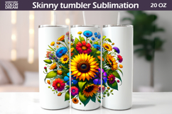 Sunflowers Clipart | Sunflowers Wildflowers Sublimation Product Image 4