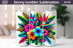 Tropical Flowers Clipart | Tropical Flowers Sublimation Product Image 4