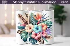 Tropical Flowers Clipart | Tropical Flowers Sublimation Product Image 2