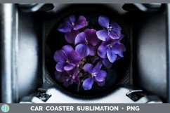 GorgeousFlowers Car Coaster design.