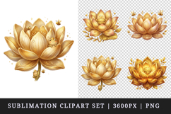 Flowers clipart printable sublimation design png Product Image 1