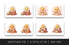 Flowers mug wrap printable sublimation design Product Image 2