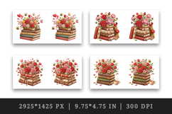 Flowers mug wrap printable sublimation design Product Image 2