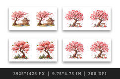 Flowers mug wrap printable sublimation design Product Image 2