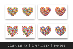 Flowers mug wrap printable sublimation design Product Image 2