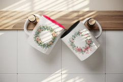 Flowers mug wrap printable sublimation design Product Image 3