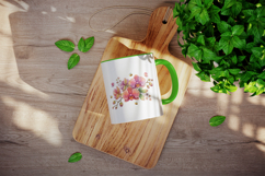 Flowers mug wrap printable sublimation design Product Image 4