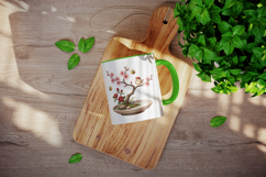 Flowers mug wrap printable sublimation design Product Image 4