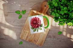 Flowers mug wrap printable sublimation design Product Image 4