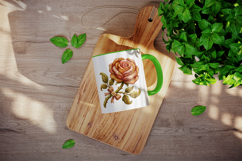 Flowers mug wrap printable sublimation design Product Image 4