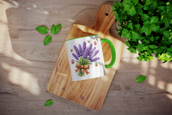 Flowers mug wrap printable sublimation design Product Image 4